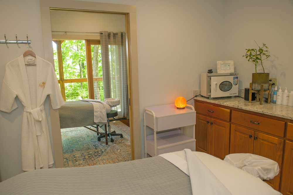 The spa treatment rooms at our Saluda, NC Hotel