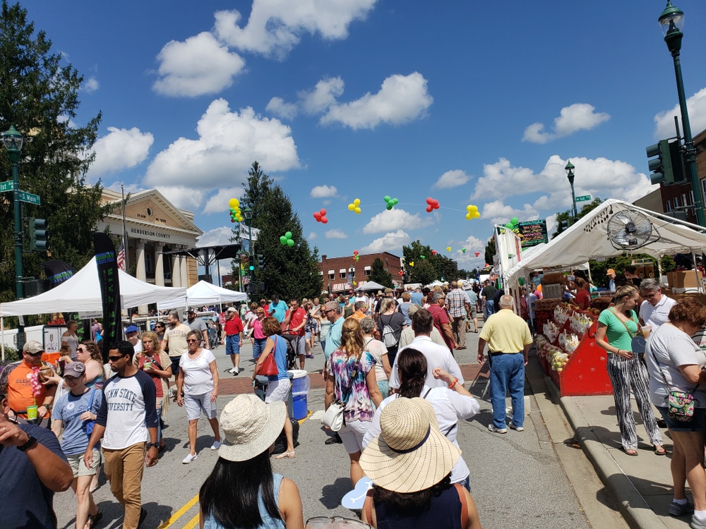 The Hendersonville Apple Festival in North Carolina