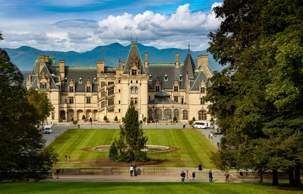 The Biltmore Estate in Asheville is one of the top historical sites in North Carolina