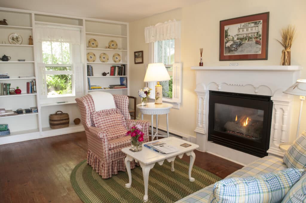 Guest room at our Secluded romantic Bed and Breakfast near Asheville