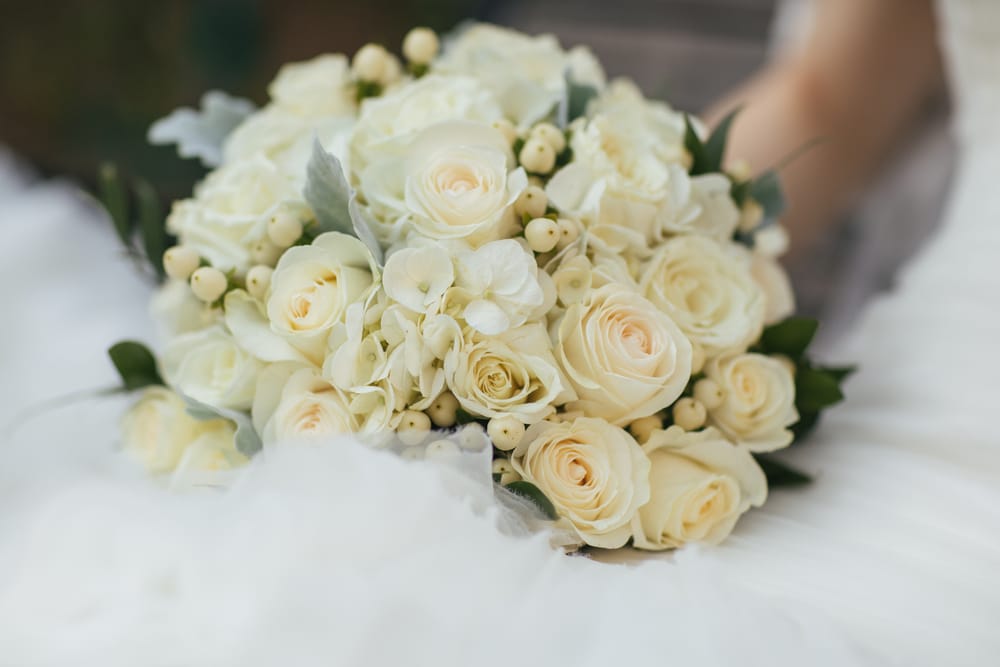 Unforgettable Micro Wedding Packages NC 34 Micro wedding packages NC is the best way to say I do with your loved one. This beautiful bouquet of white roses is perfect for the big day!